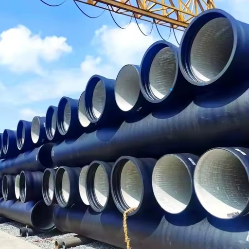 Ductile Cast Iron Pipe DN80-DN1200 K9 ISO2531 EN545 Water Supply and Drainage Pipe with Cement Lining