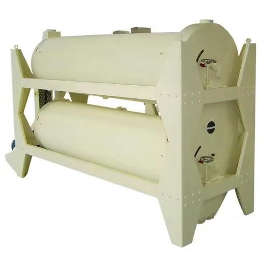 Flour Mill Separator with Round Grain and Long Grain Regrader, Indented Cylinder Separator Seed Cleaner