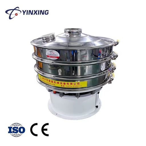 Fertilizer Mineral Powder Pigment Salt Processing Vibrating Sieve Sifter Separator Machine for Chemical Industries