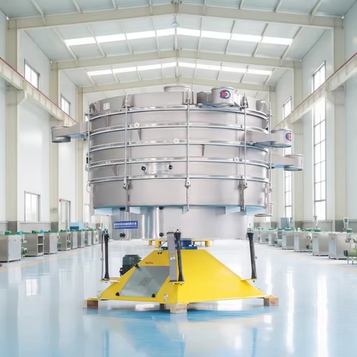 Round Vibro Separator High Capacity Industrial Plant Use