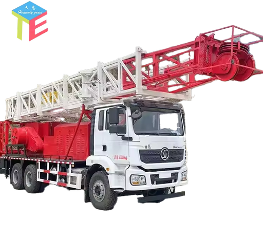 'EN Factory Price High Quality 300-1000m Rotary Oilfield Drill Rig Pump Gearbox Water Well Used with Core Engine Component