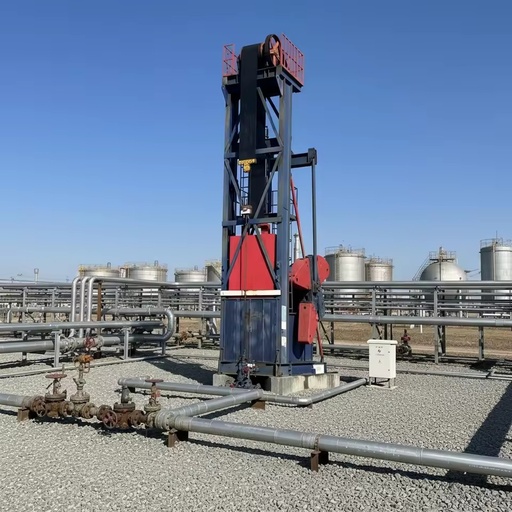 High Quality Oil Drilling Pumping Unit with Motor 1 Year Warranty Customizable Dimensions & Color 220V/380V Voltage
