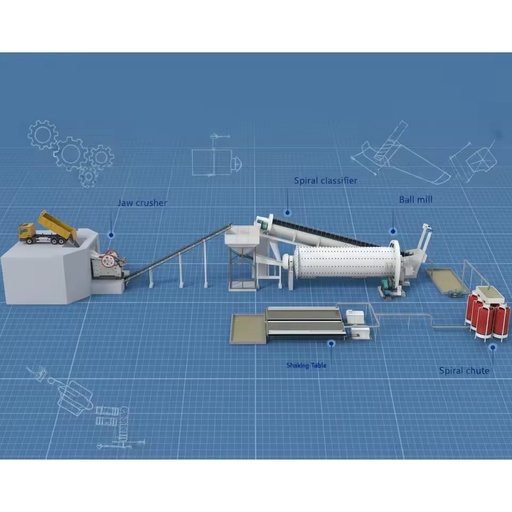 Mineral Gold Separating Flotation Separator Machine Mining Equipment Motor Bearing High Recovery Rate 90-99% 5-30 T/h