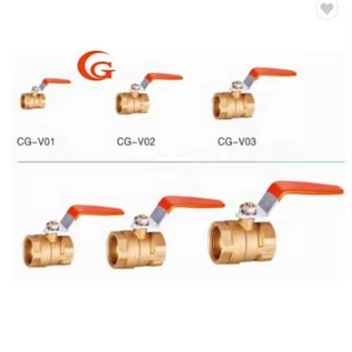 Lead Free Brass Ball Valve Manual Water OEM 1/2''-1'' ISO9001 Certified
