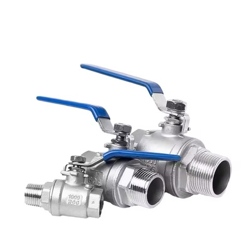 American Standard Manual Stainless Steel Threaded High Temperature Ball Valve with PTFE Sealing for Oil OEM 1/2 in Port
