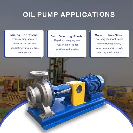High Pressure Heavy Duty OEM Oil Sand Pump for Well Pumps