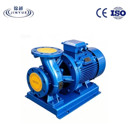 ISW Horizontal Pipeline Pump Minimal Liquid Seepage Wide Working Range Garden Irrigation Boiler Water Feeding Unit
