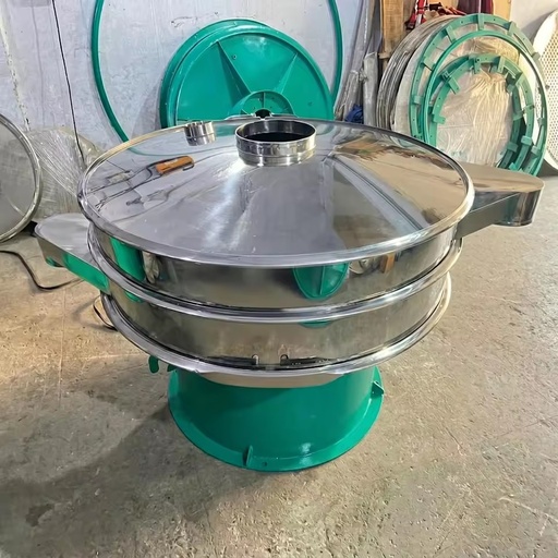 Calcium Carbonate Screening Industrial Swing Screen Tumbler Sifter Sieving Circular Separator Rotary Vibrating Sieve Motor