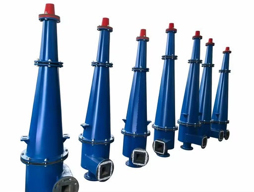 Hydrocyclone Sand Separator 5-500m3/h Mineral Processing Cyclone Filter for Tailings Dewatering and Slurry Classifying