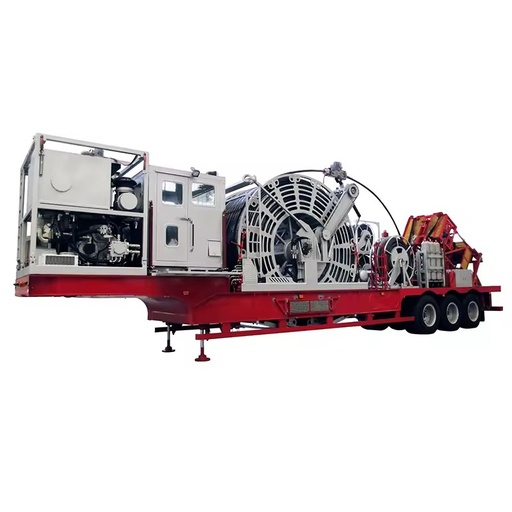 2024 FRSTEC 60K/80K/100K Semi-Trailer/Skid/Truck Mounted CTU Coiled Tubing Units Machine with Engine Gear Pump for Oilfield Use