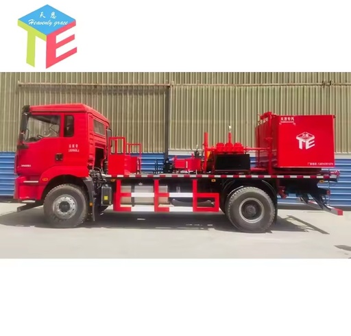 New GTE5160TJC40 Oilfield Specific Well Flushing Truck 40MPa High-Efficiency Diesel/Electric Engine 220kW Pump 1.3m3/min Flow