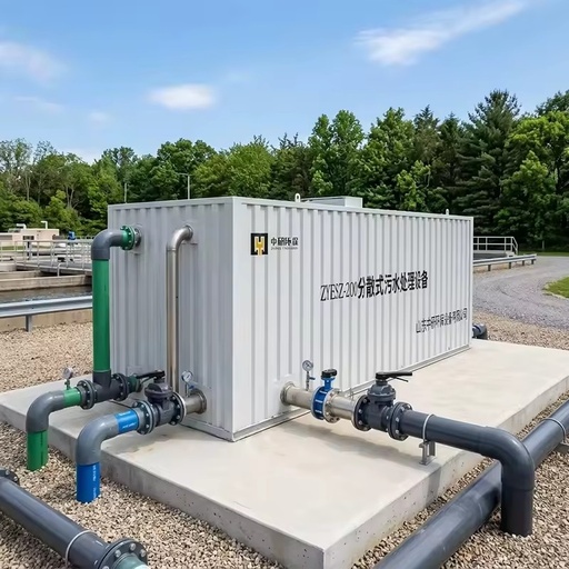Strong Shock Load Resistance Package Pump MBR System Wastewater Treatment Unit Farm Waste Water Treatment Equipment