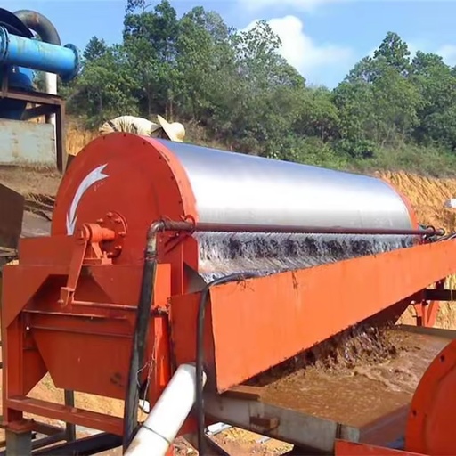 CTB Series Permanent Magnetic Drum Separator Wet Type Mineral Processing Machine for Magnetite Concentration