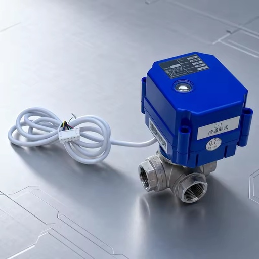 3-Way Motorized Ball Valve Tri-Clamp Connection Quick Install Electric Actuated 304/316 Stainless Steel 1"-4" IP67 24V/220V OEM