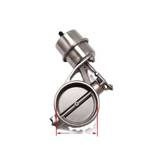 Stock Available MX Exhaust 3"/76mm Stainless Steel SS304 Pneumatic Vacuum Cutout Valve Universal Intake Exhaust Valves