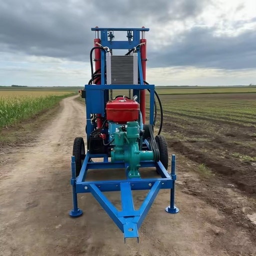 Big Sale 200M Low Price Portable Diesel Borehole Drilling Rig Water Well Drilling Rig for Sale