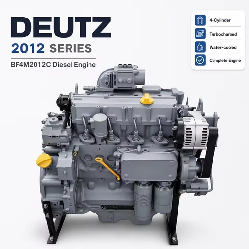 SCDC 2012 Series 122HP to 160HP Water Cooled 4 Cylinders BF4M2012C diesel Engine Supplier for Industrial Construction Machinery