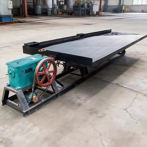 Mineral Separator 6-S Shaking Table with Motor High Capacity 380V Gold Mining Processing Equipment