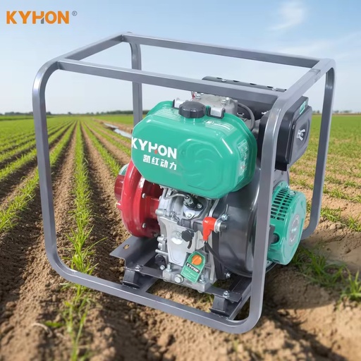 Multi-Purpose Diesel-Powered High Pressure Diesel Water Pump Unit with Air-Cooled Engine Farm Drainage