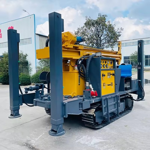 Water Air DTH Borehole Drilling Rig with Compressor
