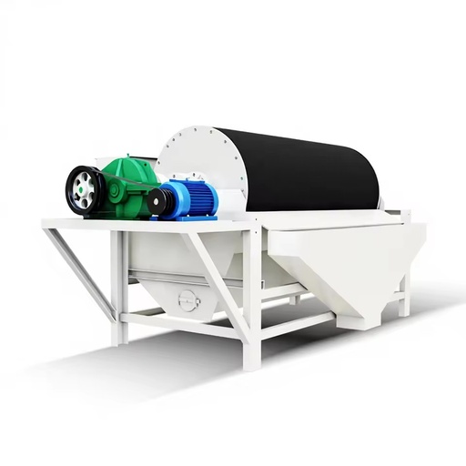 New Heavy Duty Magnetic Separator for Mineral Steel/Iron Separation PLC Controlled High Capacity Construction Use with Engine