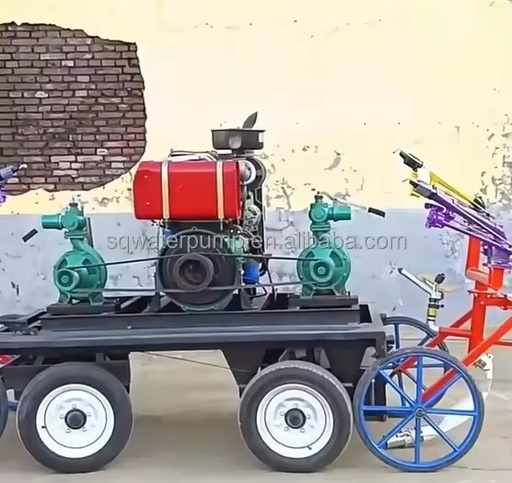 Four-wheel Pump Truck 70 HP diesel Engine Pump Unit High Pressure Water Pump for Sprinkler Irrigation System