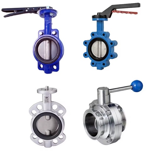 Wafer Type Butterfly Valve with Handle Manual Operation 2"-8" for Industrial Pipeline Control
