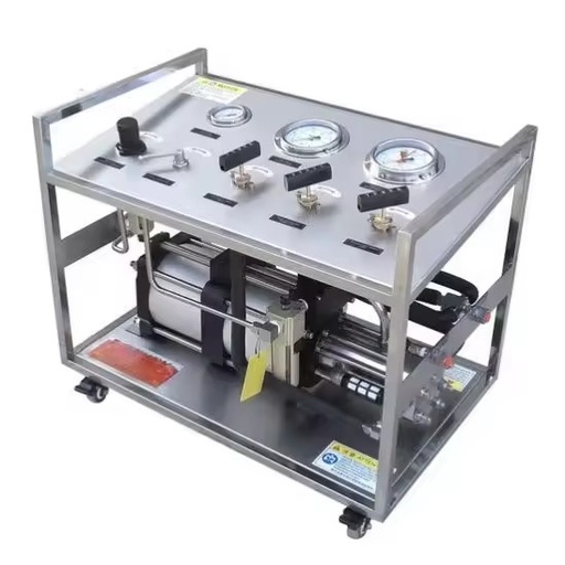 GU-GTC-40-2 Pneumatic Air Driven Gas Booster Pump Pressurized Transfer and Filling Equipment 640bar