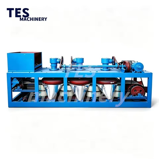 Industrial Dry High Intensity Magnetic Separator Three Disc Type Mineral Separator for Rare Earth Ore Processing Plant