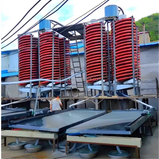 Mining Heavy Mineral Ore Separator Pump Low Noise 4-6 T/h Capacity for Tin Tungsten Gold Zircon Ilmenite Hematite Titanium