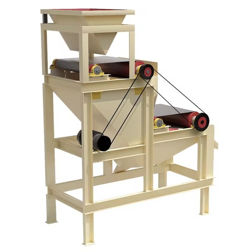 High Intensity Roller Mineral Separator Machine Permanent Magnetic Drum Magnetic Iron Sand Separator