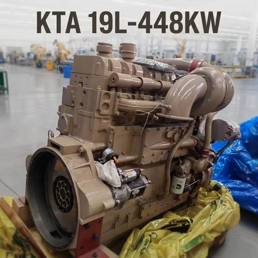 Power Original CCEC KTA19 448KW 6-Cyl 19L Diesel Engine Assembly for Stone Crusher & Mining Heavy Equipment