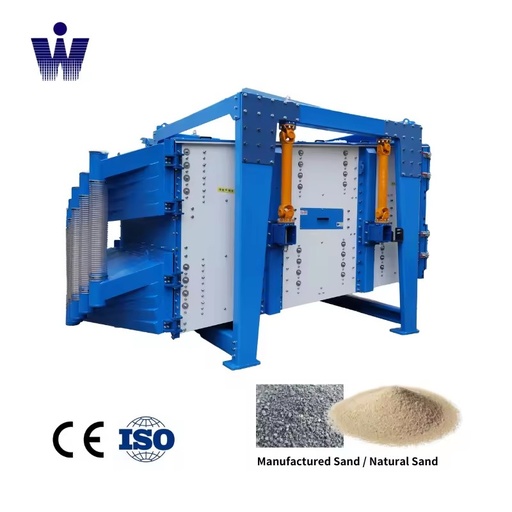 Industrial Mineral Separator Price Factory Chemical Sand Powder Particle Square Vibrating Swing Screen
