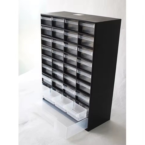 GDT 33 Drawers Screw Hardware Organizer Wall Mount Craft Parts Storage Box Cabinet Tool Box