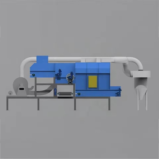 Waste Disposal Multi Functional Air Separator & Mineral Separator with Motor 120t/d Capacity for Garbage Recycling