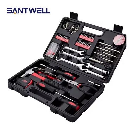 146-Piece Multifunctional Manual Hardware Tool Set for Auto Repair, Wholesale Available