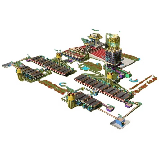 Complete Tungsten Ore Processing Line Black & White Tungsten Gravity Magnetic Separation Plant