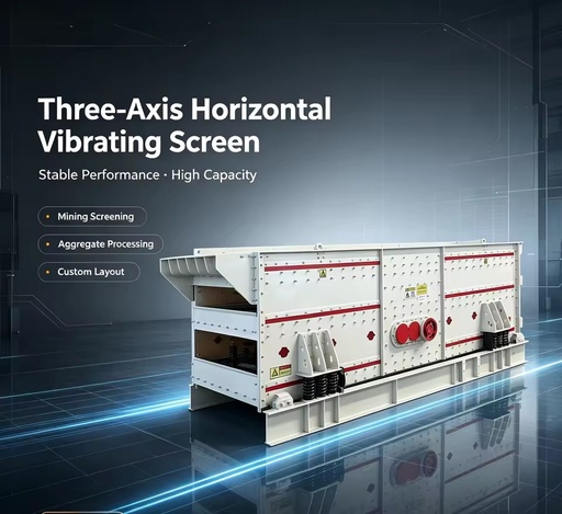 Factory Price Linear Vibrating Screen Heavy Duty Mining Screening Machine Stone Crusher Production Line ZHONGTAI Brand 380V