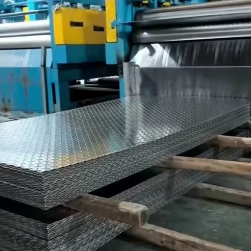 3000 Series Diamond Mild Carbon Steel Sheet/Plate with Coated Surface 1% Tolerance Shanghai Origin