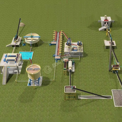 Top Quality Lithium Ore Mining Equipment Complete Setup Spodumene Ore Processing Plant