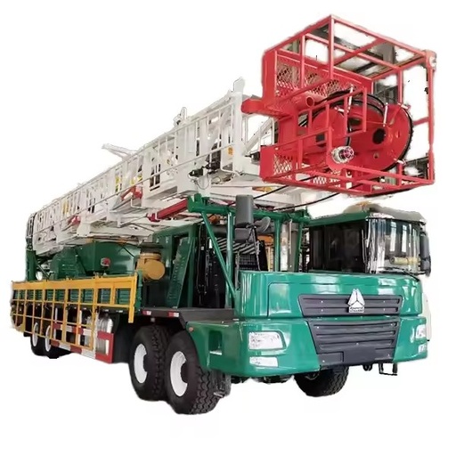 Field Workover Rig Well Flushing Multi-Purpose Comprehensive Equipment 1 Year Warranty 380V 205kW 38000kg Hubei
