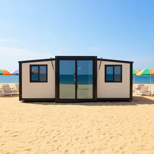 30ft Single-Story Steel Container House Foldable Rapid Deployment for Oil Field Office Mining Supporting Room
