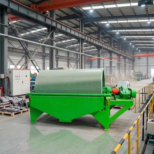 Strongly Magnetic Wet Drum Separator Fine-Grained Minerals with Motor Gear Core Components for Gold Application Permanent Magnet