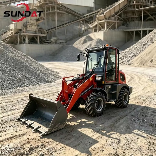 Diesel Telescopic Wheel Loader Standard Bucket For Gravel Soil Farm Material And Quarry Loading Operations