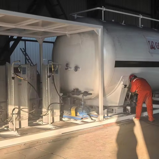 Donyue Oil Field Pressure 10 M3 De'mineralizing Hard LPG Equipment Skid-mounted System