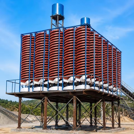 Factory Direct Supply Spiral Chute Separator for Gold Mining Mineral Processing and Beneficiation Equipment