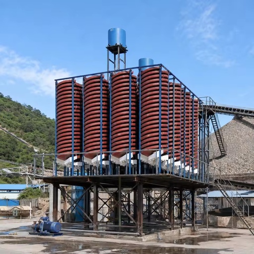 High Quality Spiral Chute Separator Machine for Mineral Processing Plant Gold Mining Equipment Manufacturer