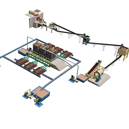 Mineral Processing Washing Mining Machine Alluvial Coltan Washing Plant