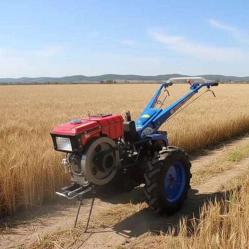 12HP 8-32HP 2WD Gear Drive Walking Tractor Agricultural Hand Tiller Rotary Cultivator Motor High Productivity Farm Field