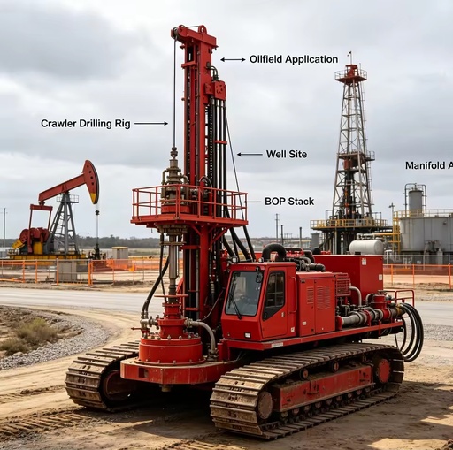 Oil Rig for Sale Stainless Steel Well Drilling Equipment